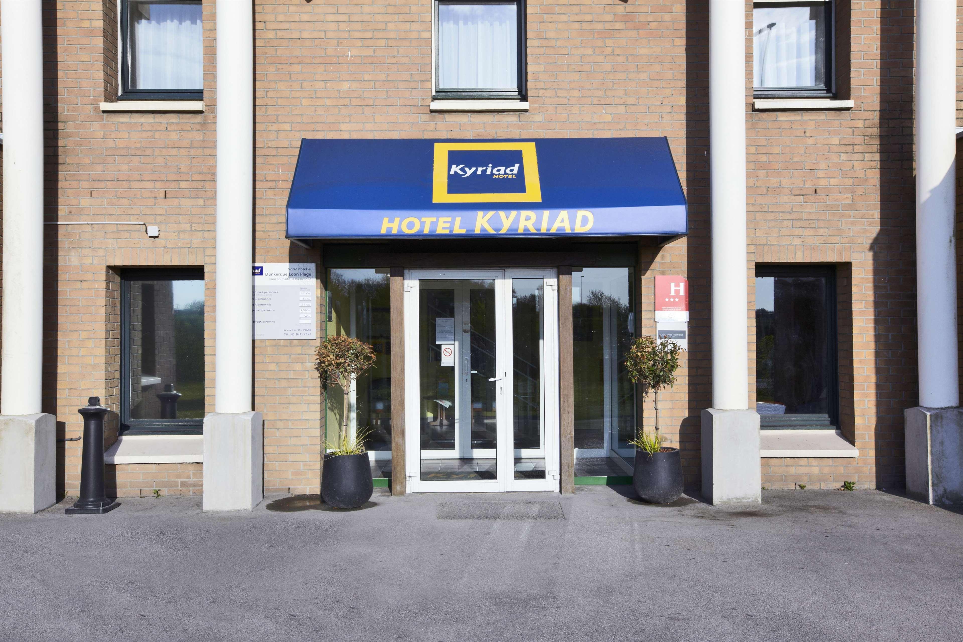 Hotel Kyriad Dunkerque Sud - Loon Plage Exterior foto